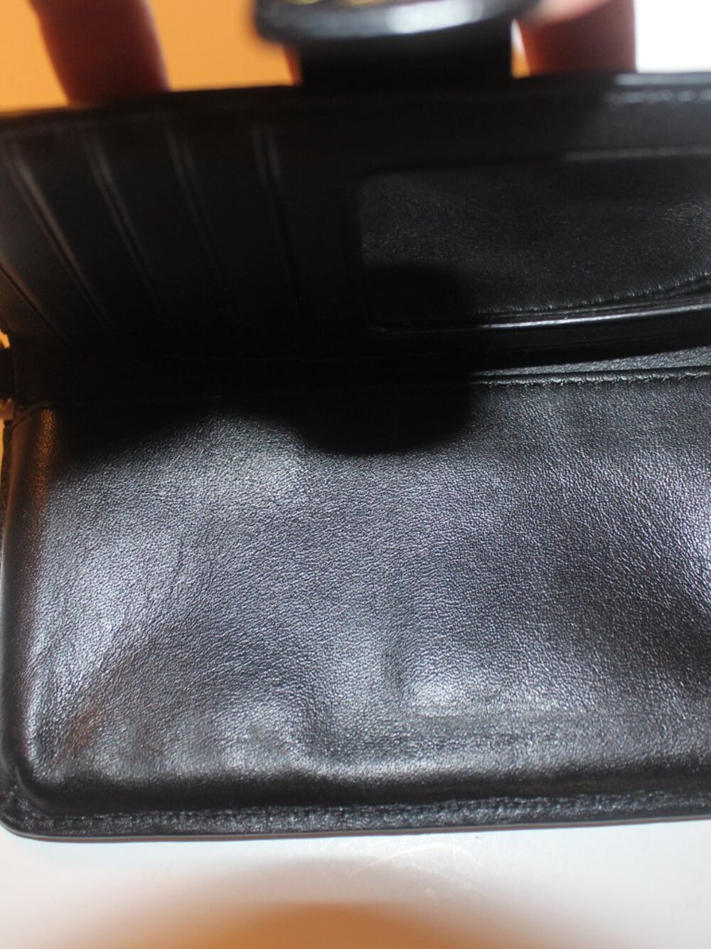 Coach Black Textured Wallet - Picture 5 of 5